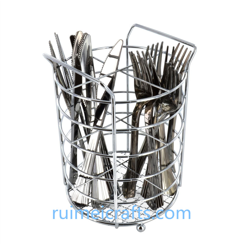 Chrome wire basket for tableware.jpg