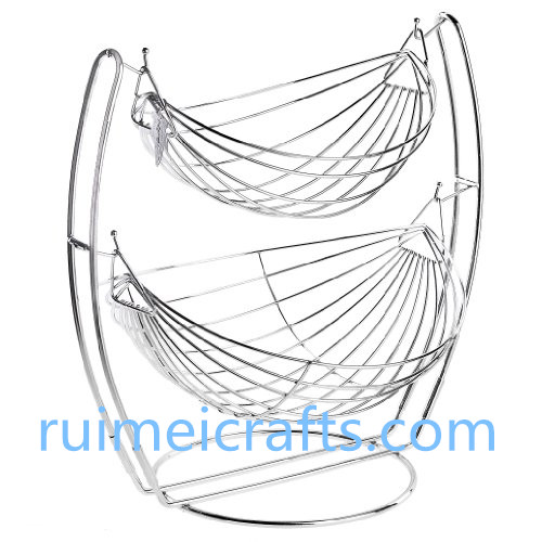 2 layers chrome wire basket for fruit.jpg